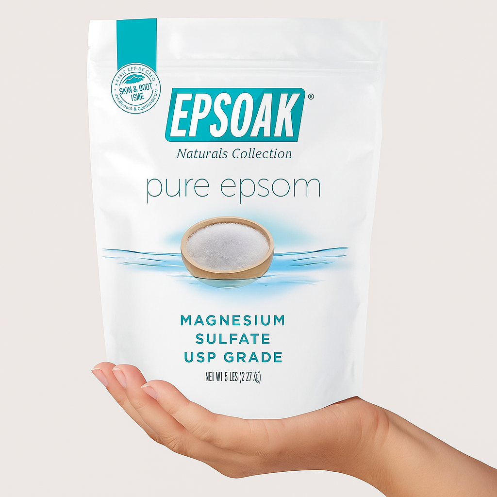 Epsoak Epsom Salt 2 lb. Magnesium Sulfate